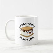 Lagh Smore Besorgnis weniger Funny Smore Pub Kaffeetasse (Links)