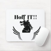Laghhing horse mouse pad mousepad (Mit Mouse)