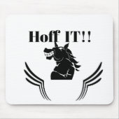 Laghhing horse mouse pad mousepad (Vorne)