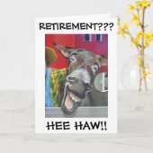 "LAGHING DONKEY GREETING" FÜR DIE RÜCKZAHLUNG! KARTE (Gelbe Blume)