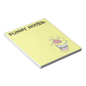 Laghing Face Grumpey Notizblock (angewinkelt)
