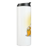 Laghing Maitreya Buddha Tumbler Thermosbecher (Nach links gedreht)