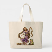 Laghing Rapunzel Jumbo Stoffbeutel (Rückseite)
