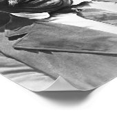 Laghing Theodore Roosevelt Foto Poster (Ecke)