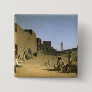 Laghouat im algerischen Sahara, 1879 Button