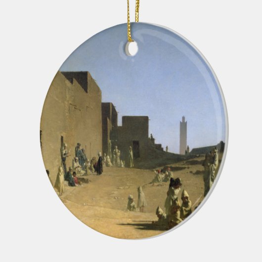 Laghouat im algerischen Sahara, 1879 Keramikornament (Links)