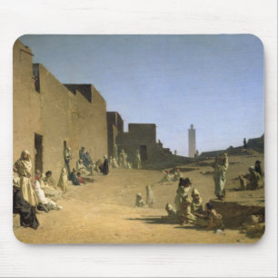 Laghouat im algerischen Sahara, 1879 Mousepad