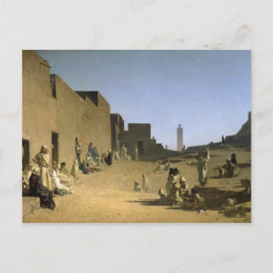 Laghouat in der algerischen Sahara, 1879 Postkarte