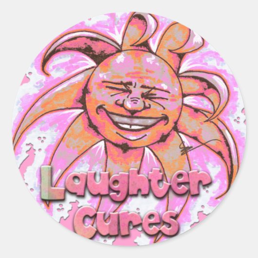 Laghter Cures Stickers (Vorderseite)