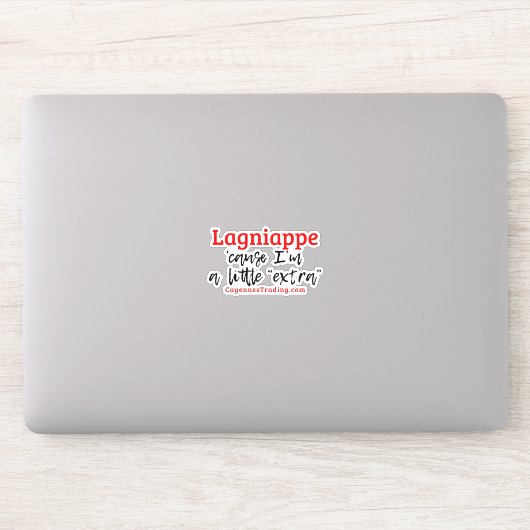 Lagniappe Sticker (Computer)