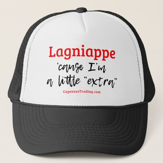 Lagniappe Truckerkappe (Vorderseite)