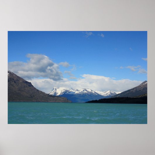 Lago Argentino Poster (Vorne)