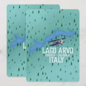 Lago arvo Reiseplan Italien (Vorne/Hinten)