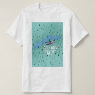 Lago arvo Reiseplan Italien T-Shirt