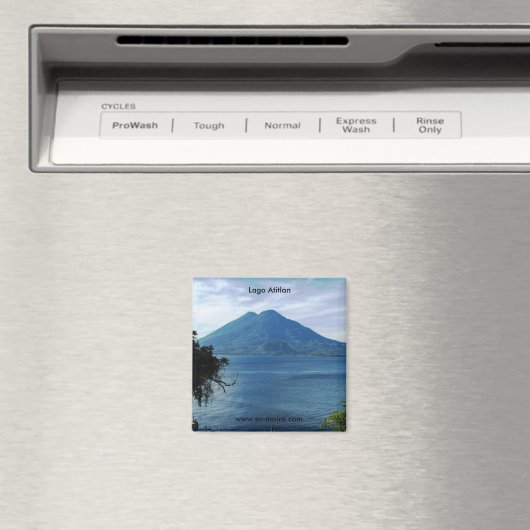 Lago Atitlan Magnet (In Situ (Geschirrspüler))
