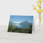 Lago Atitlan Notecard 1 Karte (Gelbe Blume)