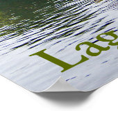 Lago Camecuaro Poster (Ecke)