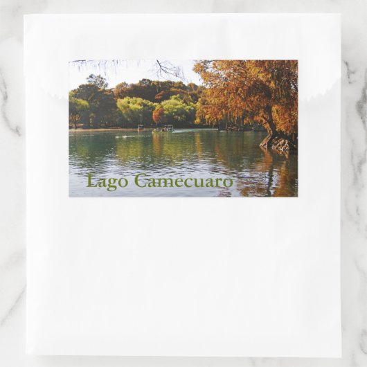 Lago Camecuaro Sticker (Tasche)
