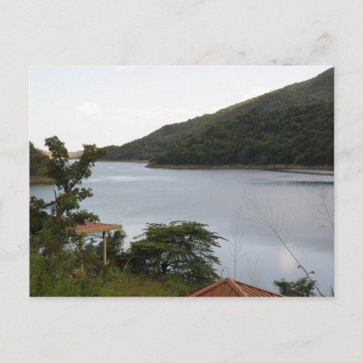 Lago Cerrillos Ponce Postkarte (Vorderseite)