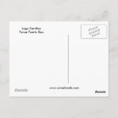 Lago Cerrillos Ponce Postkarte (Rückseite)