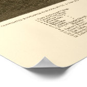 Lago City, FL Panorama Karte - 1885 Poster (Ecke)