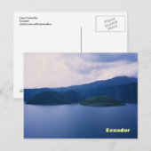 Lago Cuicocha Postkarte (Vorne/Hinten)