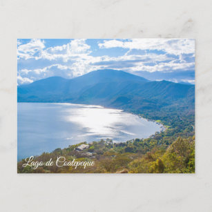 Lago de Coatepeque, El Salvador Postkarte