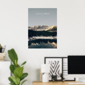 Lago Di Carezza, Italien Reisevorführung Poster (Heimbüro)