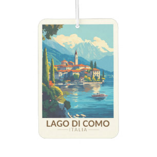 Lago di Como Italia Lombardia Reisen Vintag Autolufterfrischer