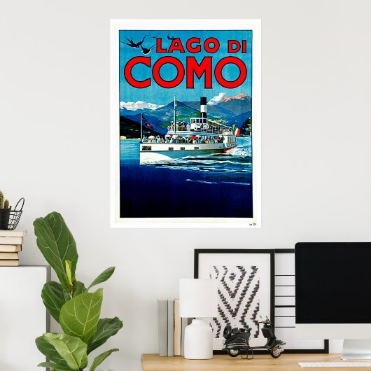 Lago di Como Lago Maggiore Poster (Heimbüro)