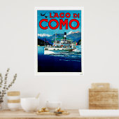 Lago di Como Lago Maggiore Poster (Küche)