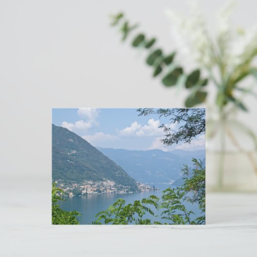 Lago di Como Postcard Postkarte (Stehend Vorderseite)