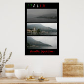 Lago di Como Poster (Küche)