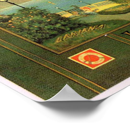 Lago di Como Poster (Ecke)