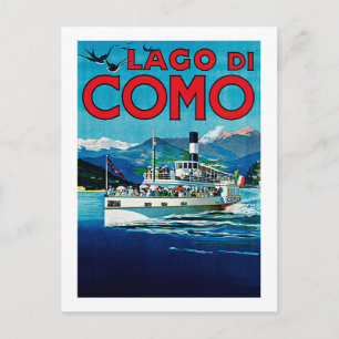 Lago di Como Postkarte