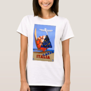Lago di Garda Gardasee Italien Vintage Poster T-Shirt