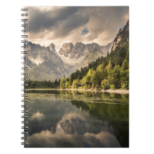 Lago Di Landro Dürrensee, Italien Notizblock
