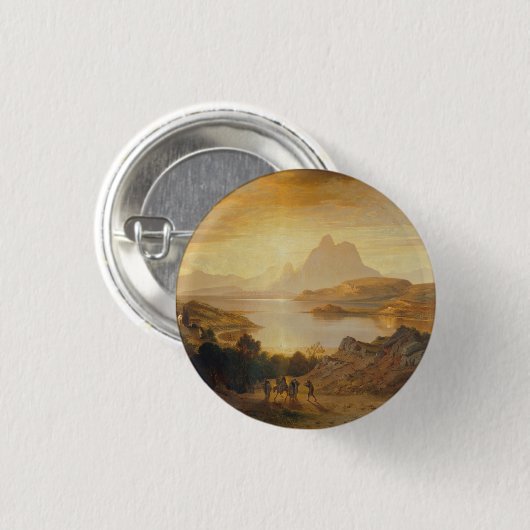 Lago di Lugano - Albert Zimmermann Button (Vorne & Hinten)