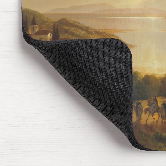 Lago di Lugano - Albert Zimmermann Mousepad (Ecke)