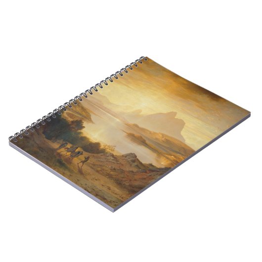 Lago di Lugano - Albert Zimmermann Notizblock (Linke Seite)