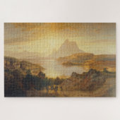 Lago di Lugano - Albert Zimmermann Puzzle (Horizontal)