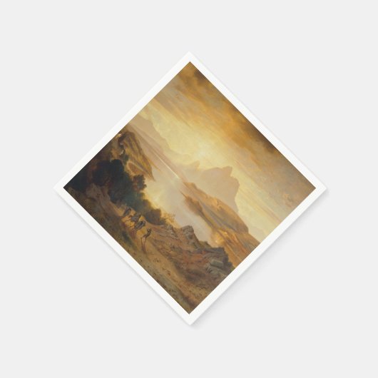 Lago di Lugano - Albert Zimmermann Serviette (Ecke)