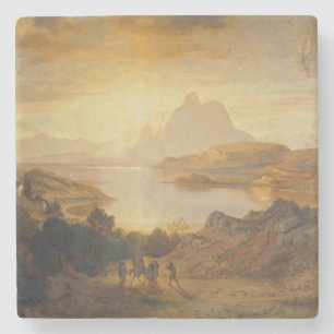 Lago di Lugano - Albert Zimmermann Steinuntersetzer
