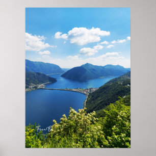 Lago di Lugano Poster