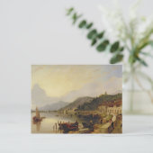 Lago d'Iseo, Italien Postkarte (Stehend Vorderseite)