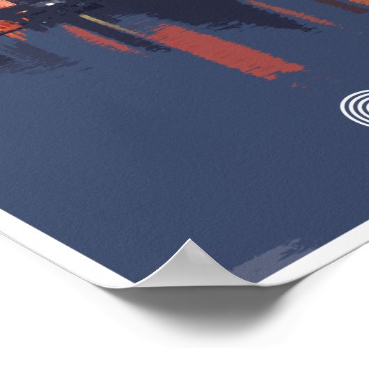 Lago d'Orta Poster (Ecke)