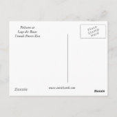 Lago dos Bocas Utuado Puerto Rico Postkarte (Rückseite)