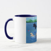 Lago Fun Labradors Painting Tasse (Links)