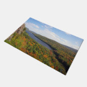 Lago in Clouds Fußmatte (Schrägansicht)