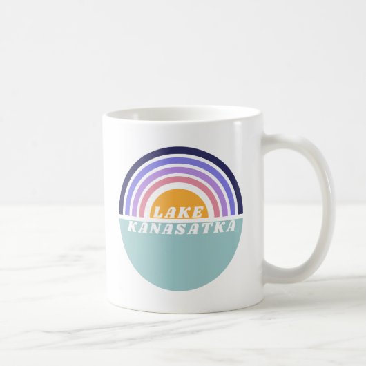 Lago K Retro Rainbow Tasse (Rechts)